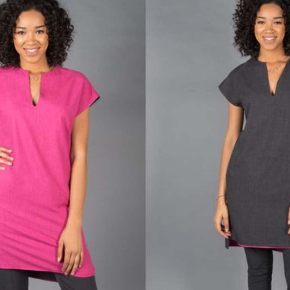 Betabrand Reversible Travel Tunic